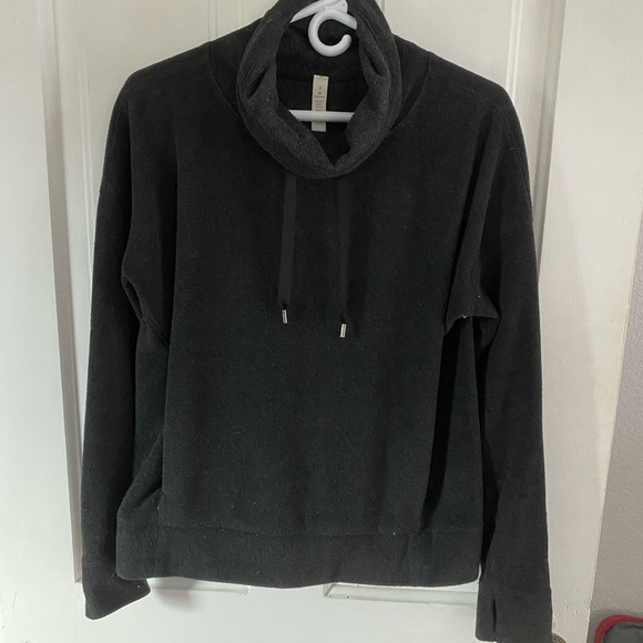Cozy Black Cowl Neck Sweater - Picture 1 of 6